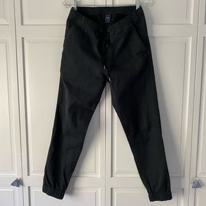 Charcoal textured Gap joggers